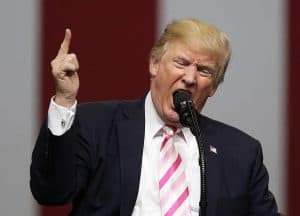 President Trump Upset