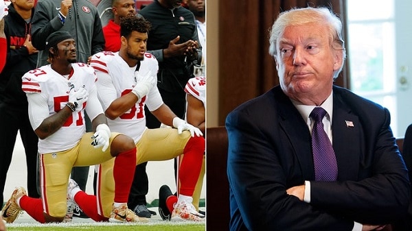 Trump Had A Hand In NFL Kneeling Policy