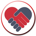 Civic Work Handshake Icon