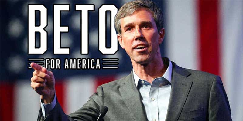 Beto O[Rourke announcing presidential run