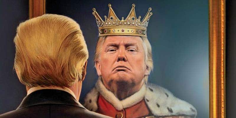 Trump Sees Himself as King