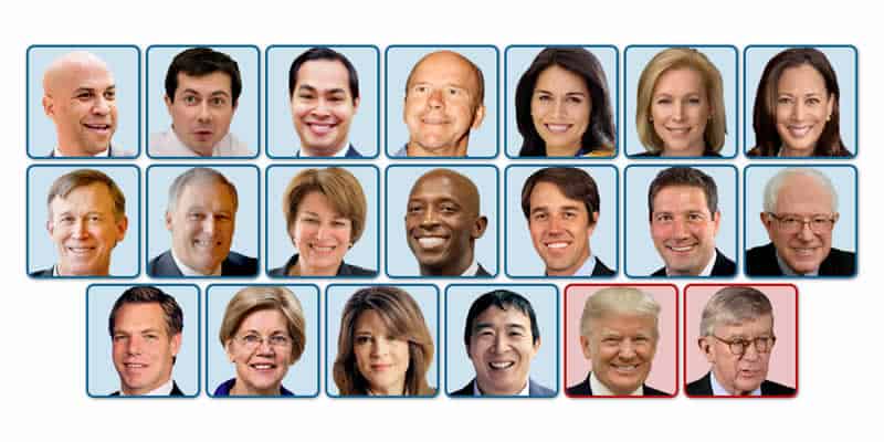 All 2020 presidential candidates