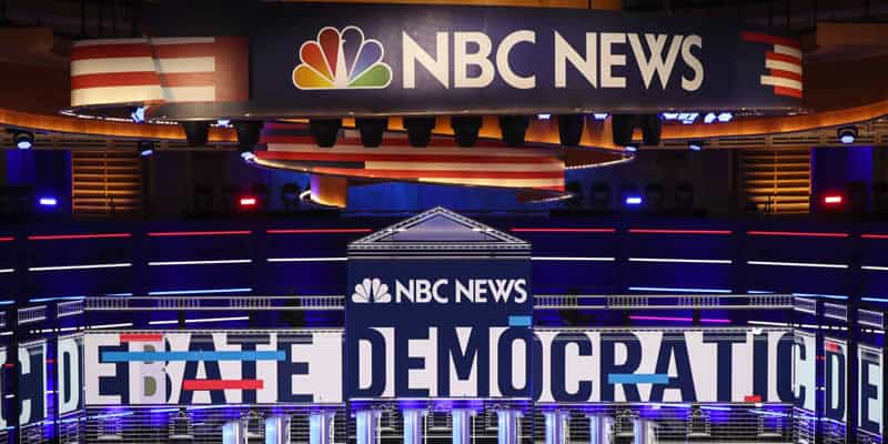 Stage for first Democratic debate of 2019