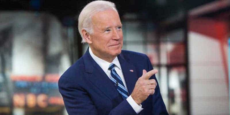 Biden on the rise