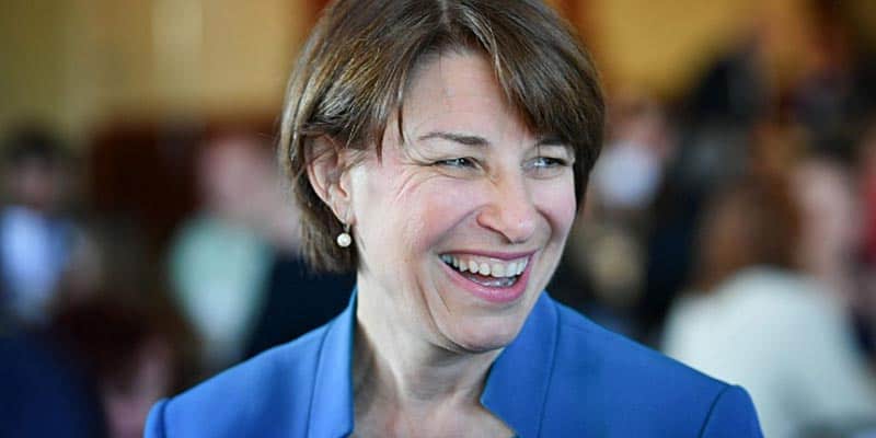 amy klobuchar qualifies fifth debate