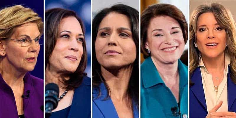 women deomcratic party candidates