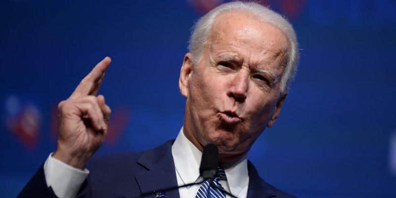 Biden finger