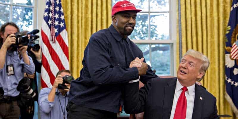 kanye west donald trump