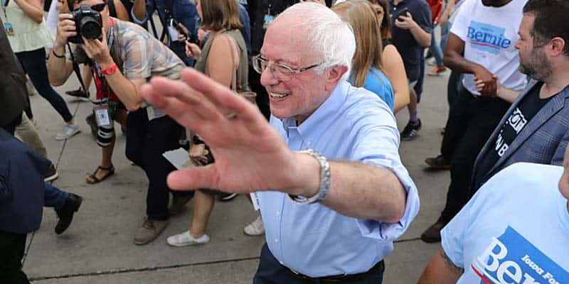 Bernie Sanders iowa caucus odds