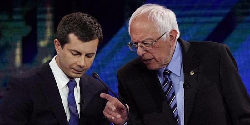 Bernie sanders iowa odds Pete buttigieg