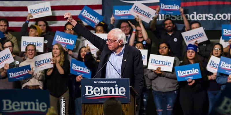 Bernie rally