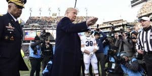 donald trump army navy game impeachment