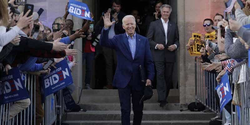 Biden 2020 odds