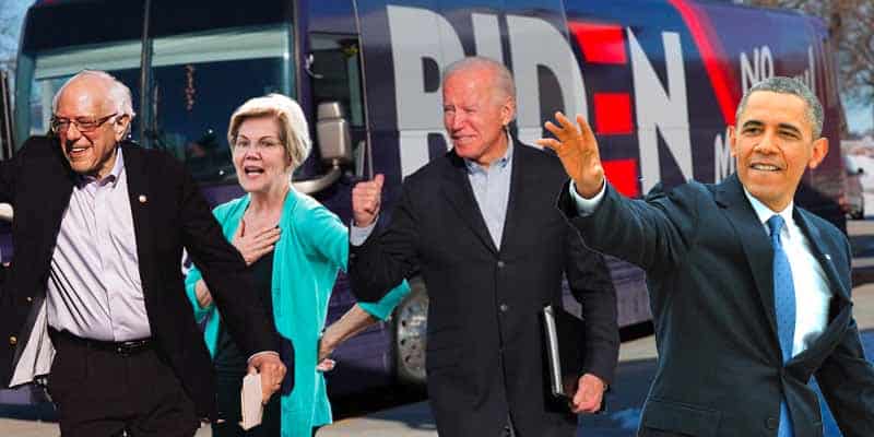 Biden 2020 Odds Obama Bernie Warren Endorse