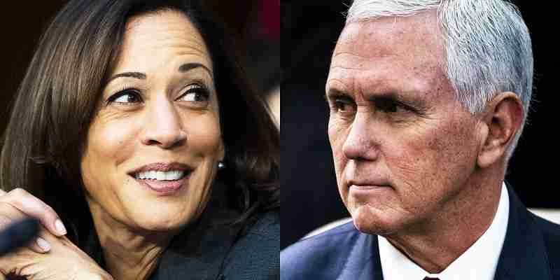 Kamala Harris and Mike Pence