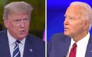Trump Biden faceoff