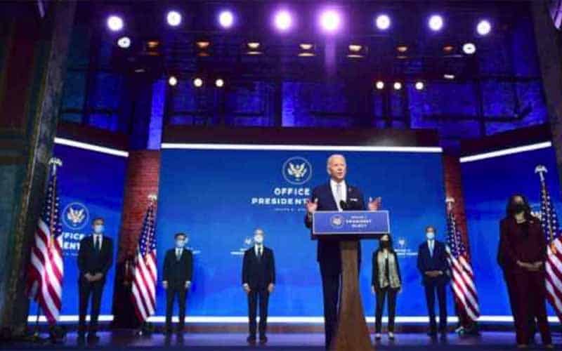 Biden and his supporters