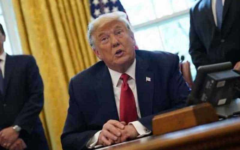 Trump in office