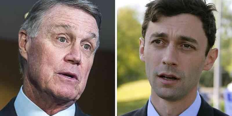 David Perdue and Jon Ossoff