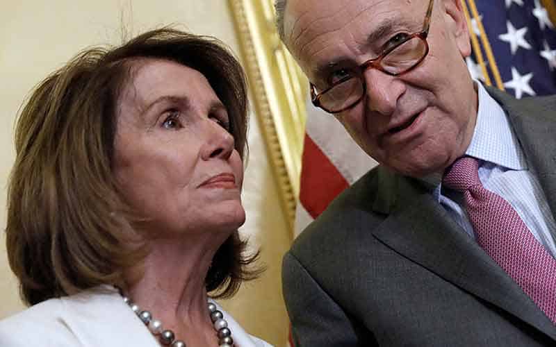 Schumer and Pelosi are upset about US House betting odds for 2022