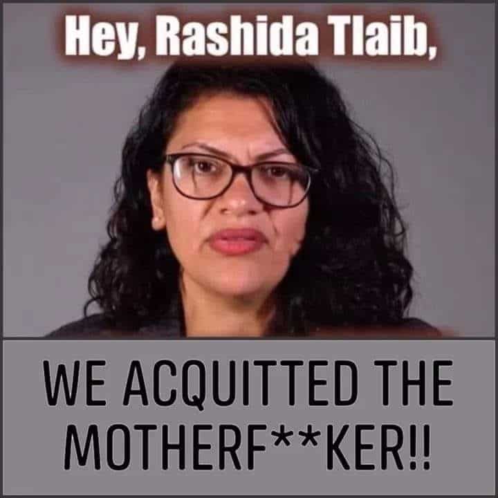 Tlaib meme acquit