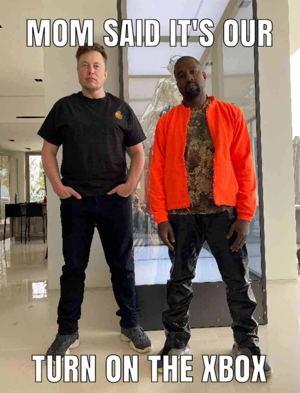 Elon Musk Meme Kanye West