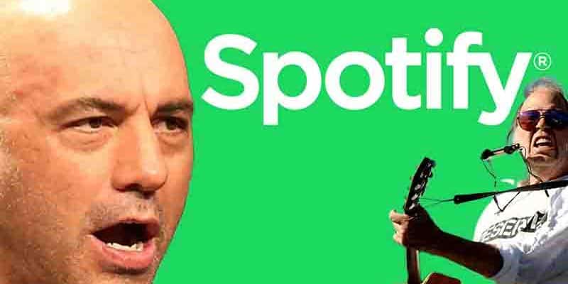 betting on Joe Rogan odds to leave Spotify after Neil Young leaves