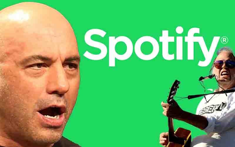 betting on Joe Rogan odds to leave Spotify after Neil Young leaves